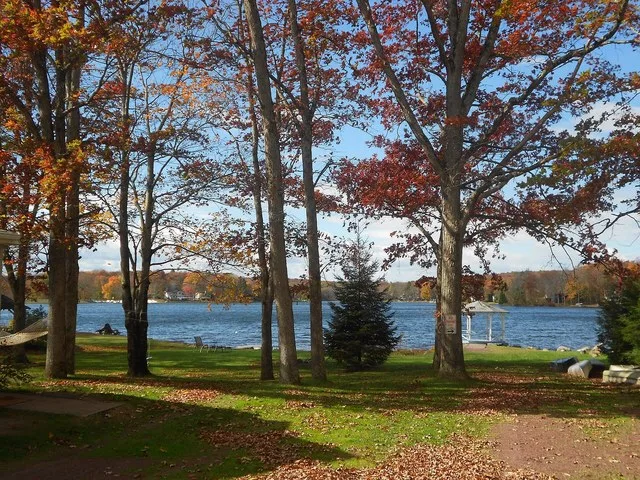 Penn Lake in the borough of Penn Lake Park, Luzerne County, Pennsylvania