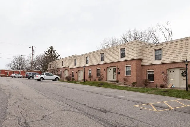 Colony Court, a road in the borough of Pennsbury Village, Pennsylvania , a tiny municipality consisting only of condo-style houses.