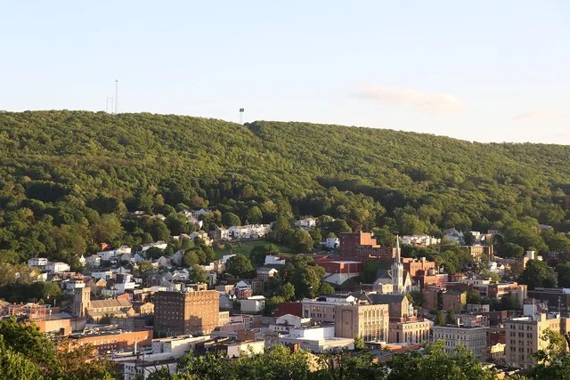 City of Pottsville, PA as seen by Nativity Highschool