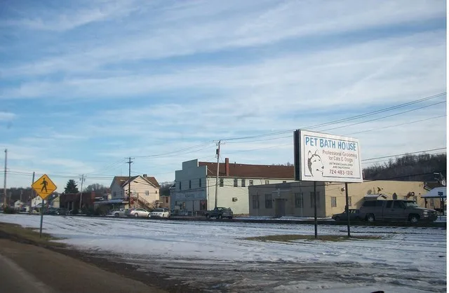 Development along Route 88 in Roscoe., Roscoe, Pennsylvania
