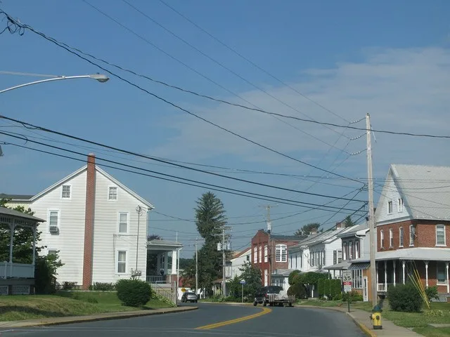 A view of Shoemakersville.