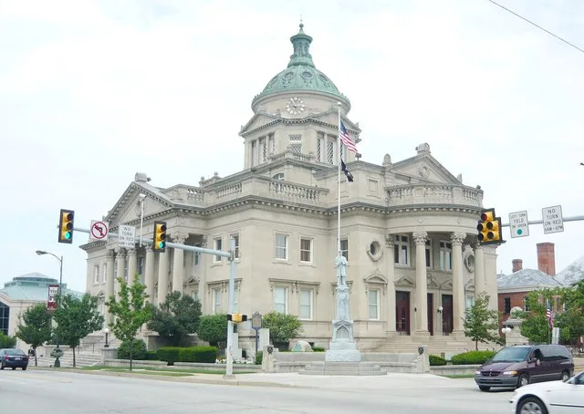 Somerset County Courthouse, 111 East Union Street (at North Center Street), Somerset, Somerset County, Pennsylvania. Built 1904-1906. Architect: J.C. Fulton. Builders: Caldwell an...