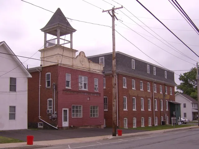 Fire department in Trumbauersville, Pennsylvania