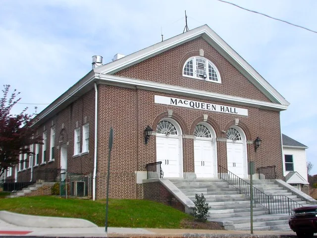 The borough hall (city hall) of Upland, Pennsylvania on Main Street near 8th.