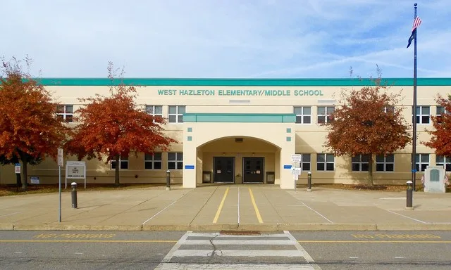 West Hazelton Elementary School in West Hazelton Pennsylvania