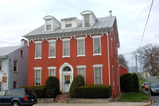 House in Womelsdorf Historic District on the NRHP since March 10, 1982. The HD is roughly bounded by Water, 4th, Franklin and Jefferson Streets, in Womelsdorf, Berks County, Penns...