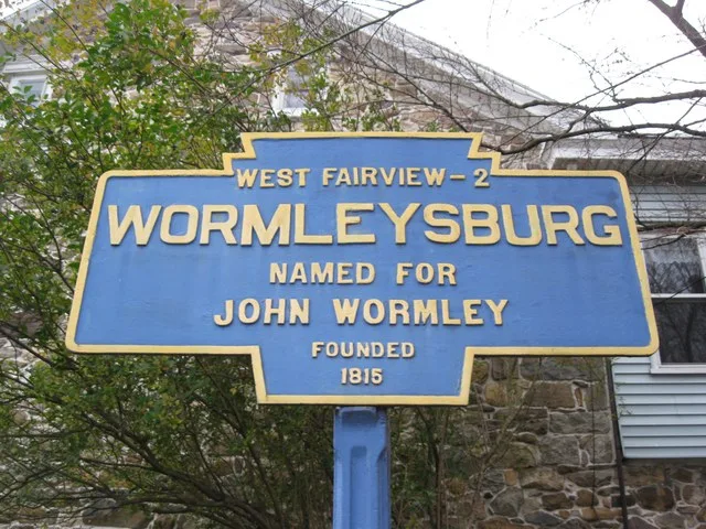 Keystone Marker for Wormleysburg, Pennsylvania
