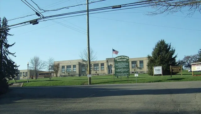 Municipal building in Worthington , Pennsylvania , United States .