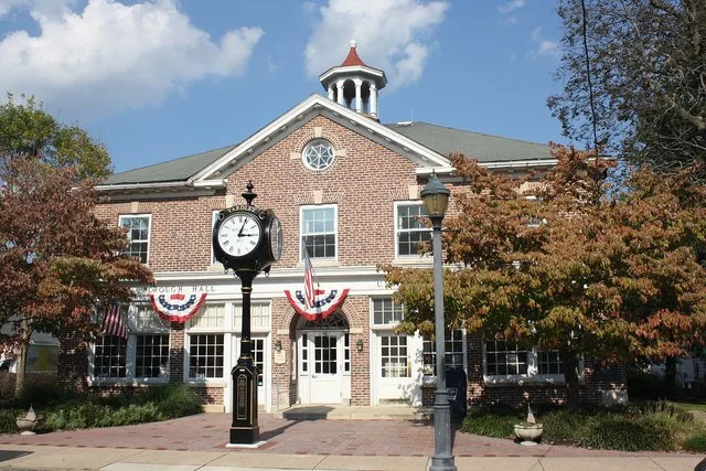 en:Yardley Historic District , Yardley, Pennsylvania. Borough Hall, 56 S. Main Street. This is an image of a place or building that is listed on the National Register of Historic...