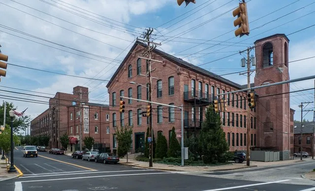 Pawtucket Hair Cloth Mill, Central Falls Mill Historic District, Between Roosevelt Avenue and the Blackstone River Central Falls