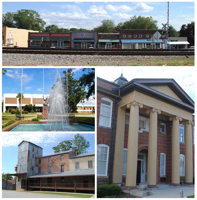 Photos I took around Central, SC and placed in a montage