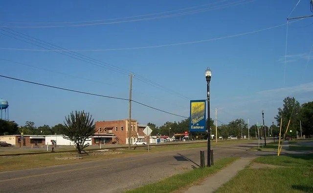 A view of the Town of Eastover, South Carolina.
