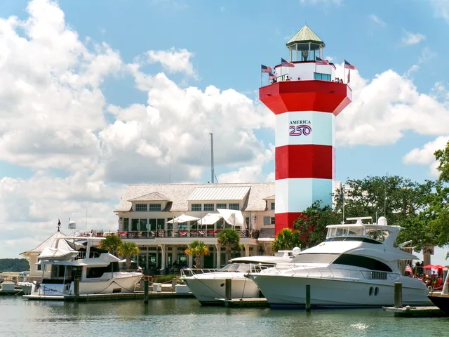 Harbour Town Marina in Sea Pines, Hilton Head Island, SC, 2026