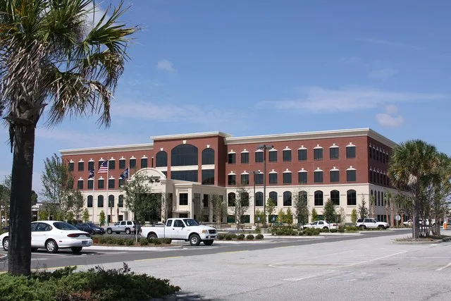 The new City Of North Charleston City Hall. It opened in 2009.