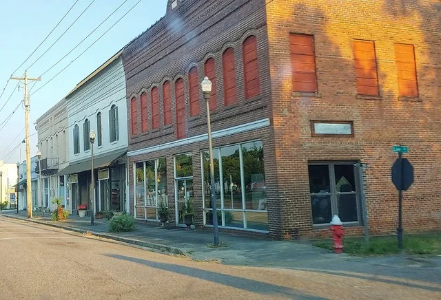 Picture of downtown Wagener, South Carolina