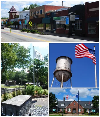 Photos I took around Williamston, SC and placed in a montage.