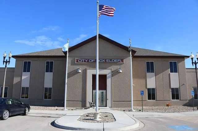 The city hall of Box Elder, South Dakota , located at 420 Villa Drive in Box Elder, South Dakota.