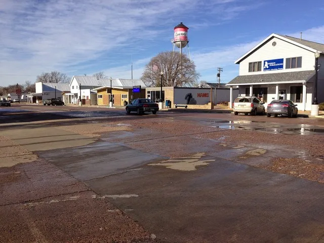 Canistota, South Dakota, around Thanksgiving 2014