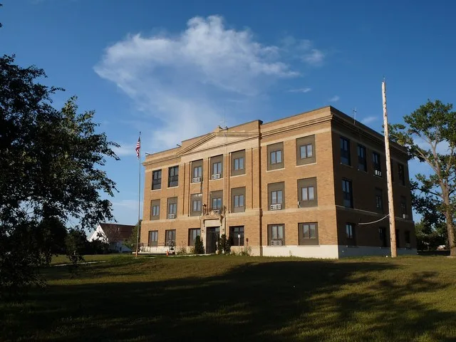 The Ziebach County Courthouse in Dupree, South Dakota, was built in 1931 in Classical Revival style. It was listed on the National Register of Historic Places in 1993.