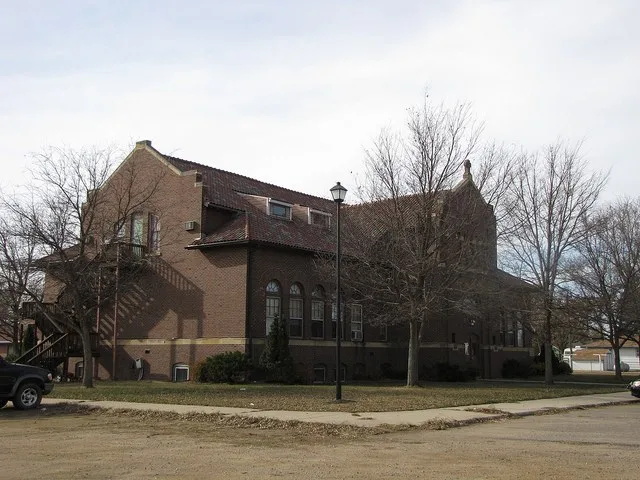 St. Mary's School in Elkton South Dakota. On the national Register of Historic Places.