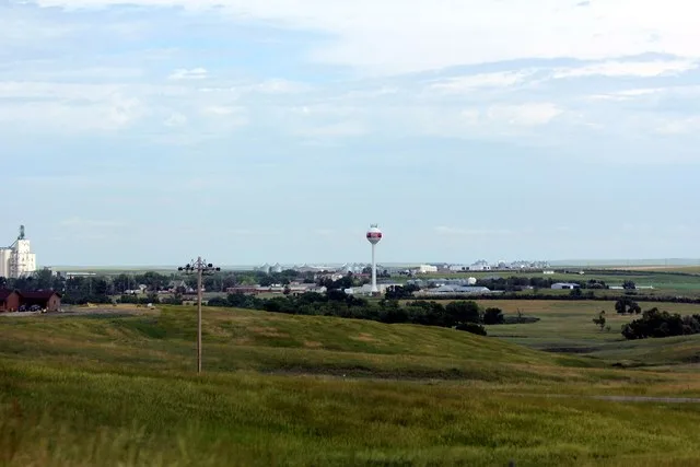 panorama of Kennebec, South Dakota