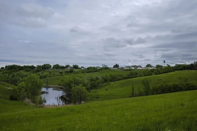 White River from the west.