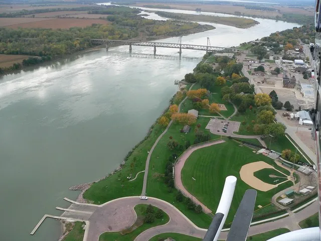 Yankton, South Dakota, and the Meridian Bridge