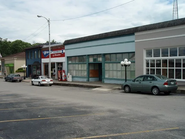 Downtown Alexandria, Tennessee, United States