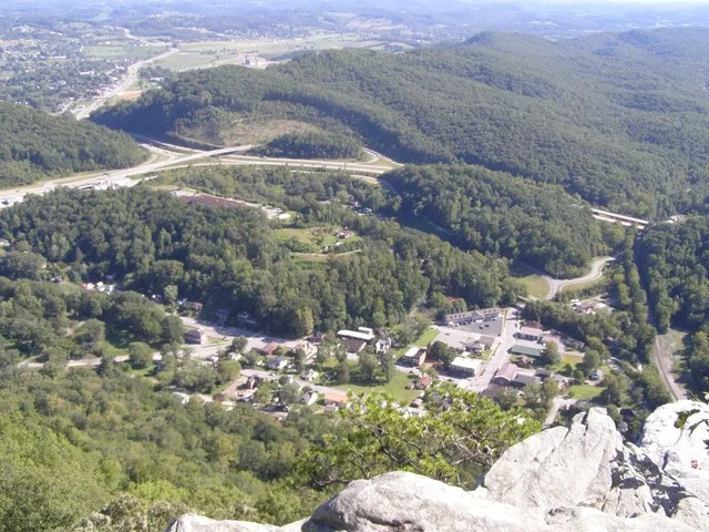View from Pinnacles in Cumberland Gap Nat'l Hist. Park.