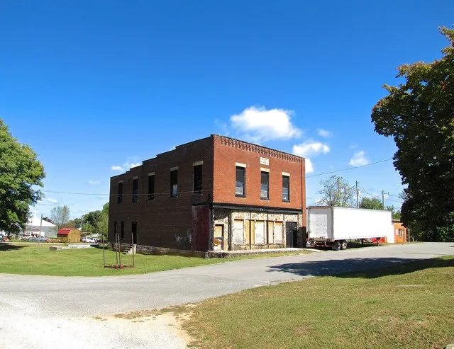 The W.S. Terry building in Doyle, Tennessee, United States.