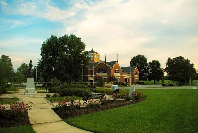Farragut Town Hall and Folklife Museum in Farragut, Tennessee, United States.