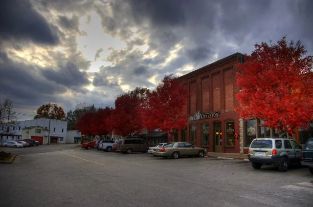 Downtown Lynnville, Tennessee.
