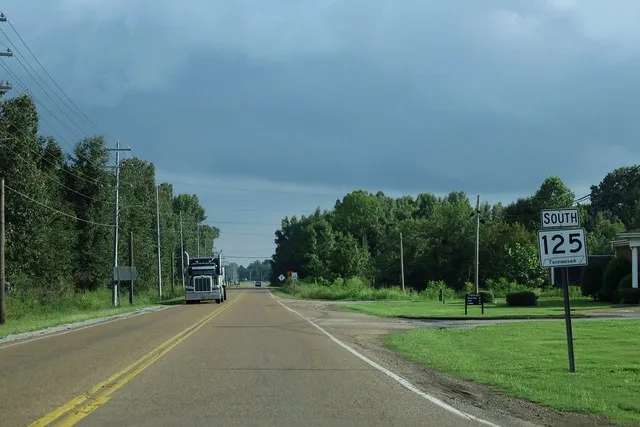 TN125 South Sign in Middleton