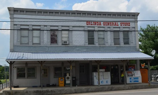 Orlinda General Store in Orlinda, Tennessee, USA