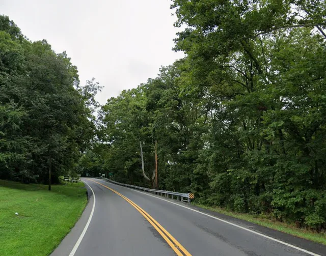 Exiting Pegram on U.S. Route 70