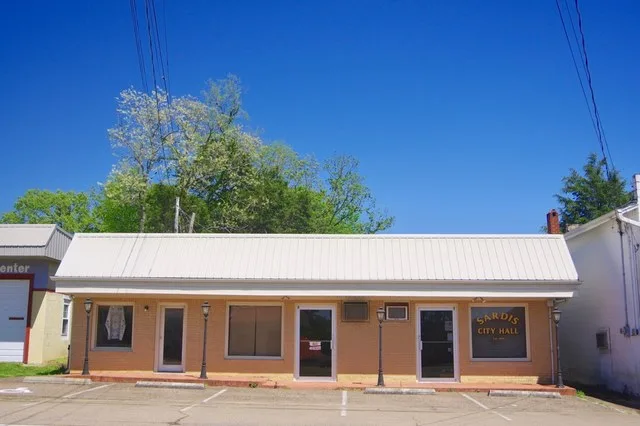 City Hall in Sardis, Tennessee, United States.