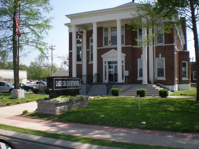 Lake County courthouse in Tiptonville, Tennessee