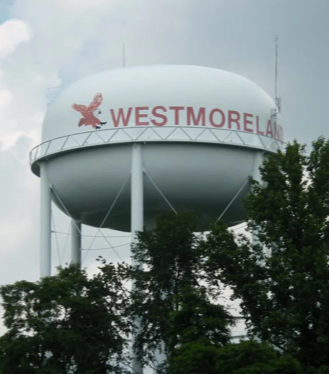 Watertower in Westmoreland, Tennessee, United States