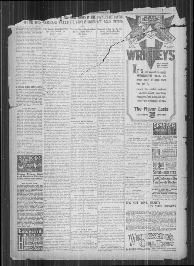 Weekly newspaper from Alvin, Texas that includes local, state, and national news along with advertising. ten pages : ill. ; page 20 x 13 in. Digitized from 16 mm. microfilm.