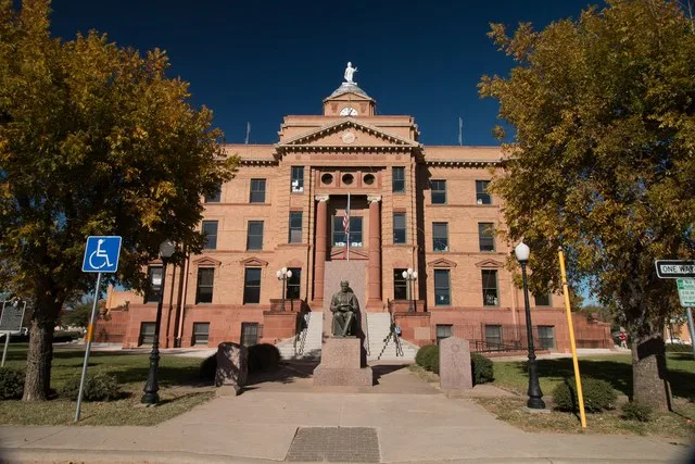 Jones County Courthouse in Anson, Texas