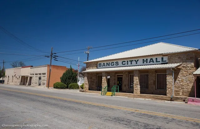 City Hall in Bangs, Texas
