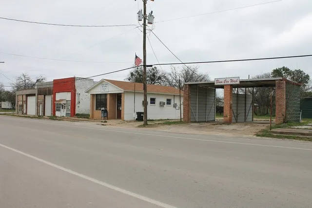 The town of Blum, Texas