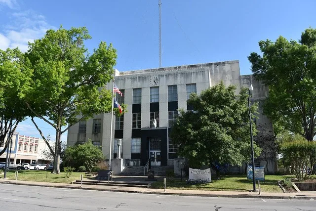 Washington County Courthouse, Brenham, Texas, USA