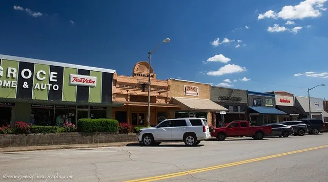 Downtown Caldwell, Texas