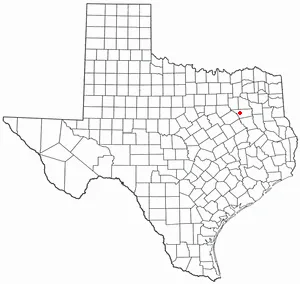 Adapted from Wikipedia's TX county maps by Seth Ilys.