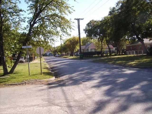 Cockrell Hill, Texas, seen from the corner of Ogden Ave. and Penrod Ave.