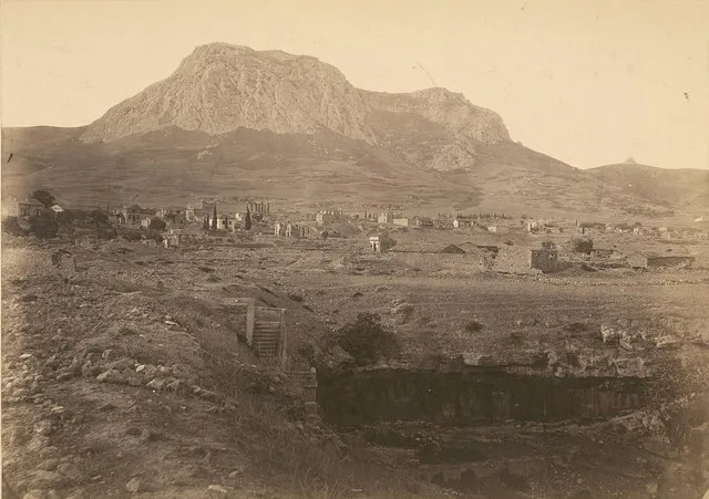 Vue générale du Nord de Corinthe