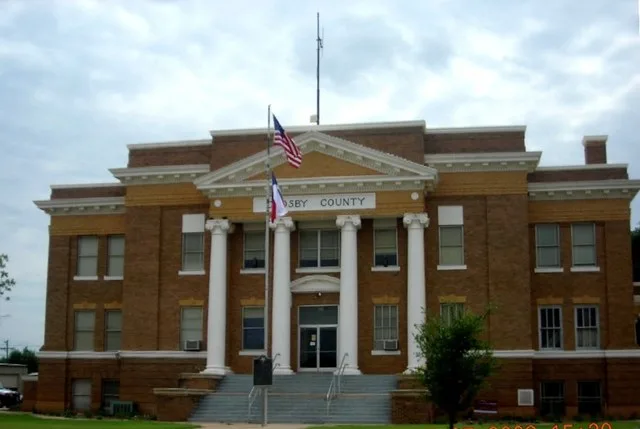 The Crosby County Courthouse in Crosbyton.