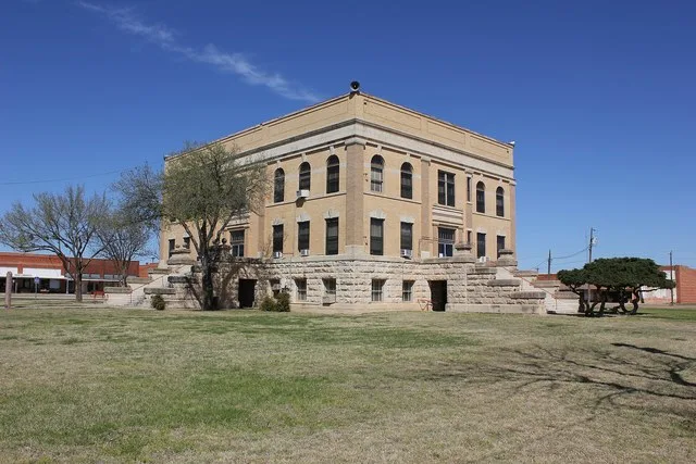 Foard County Courthouse, Crowell, Texas.