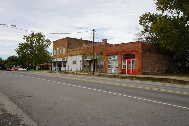 Main Street in Cumby , Texas ( United States ).